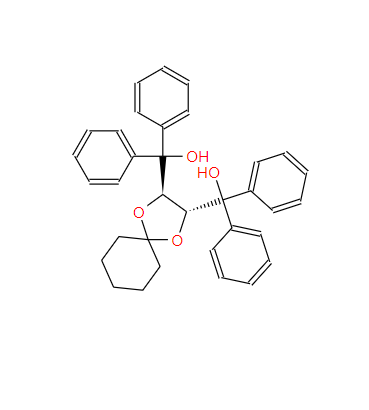 114026-76-5   (2R,3R)-1,4-二氧螺[4.5]癸-2,3-二基双(二苯基甲醇)