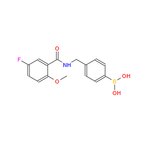 Boronic acid, B-[4-[[(5-fluoro-2-methoxybenzoyl)amino]methyl]phenyl]-