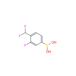 (4-(二氟甲基)-3-氟苯基)硼酸