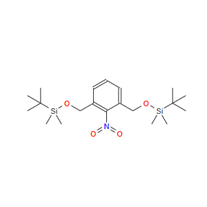 tert-butyl[(3-{[(tert-butyldimethylsilyl)oxy]methyl}-2-nitrophenyl)methoxy]dimethylsilane