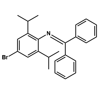 N-(4-溴-2,6-二异丙基苯基)-1,1-二苯基甲亚胺