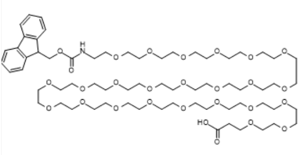 2170484-59-8，Fmoc-N-amido-PEG24-Acid，可用于合成 PROTAC 分子