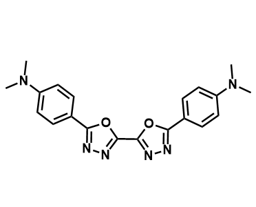 4,4'-([2,2'-双(1,3,4-噁二唑)]-5,5'-二基)双(N,N-二甲基苯胺)