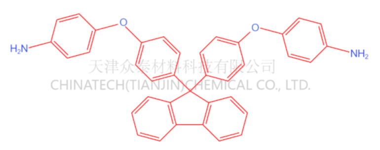 9,9-双[4-(4-氨基苯氧基)苯基]芴 47823-88-1 99% 工业级