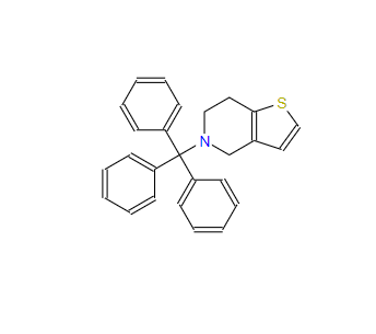 N-三苯甲基-4,5,6,7-四氢噻吩并[3,2-C]吡啶  109904-25-8