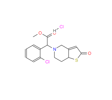 甲基(2-氯苯基)(2-氧代-2,6,7,7ALPHA-四氢噻吩并[3,2-C]吡啶-5(4H)-基)乙酸酯