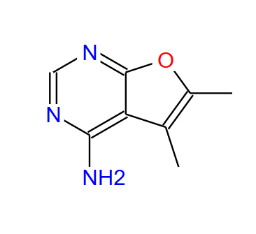 5117-94-2；5,6-二甲基呋喃并[2,3-D]嘧啶-4-胺；5,6-DIMETHYLFURO[2,3-D]PYRIMIDIN-4-AMINE