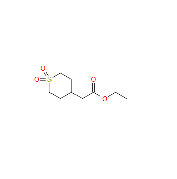 ethyl 2-(1,1-dioxidotetrahydro-2H-thiopyran-4-yl)acetate