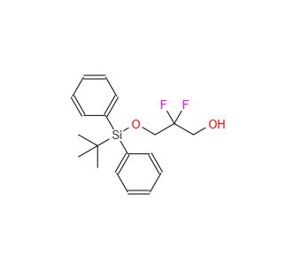 3-((tert-butyldiphenylsilyl)oxy)-2,2-difluoropropan-1-ol