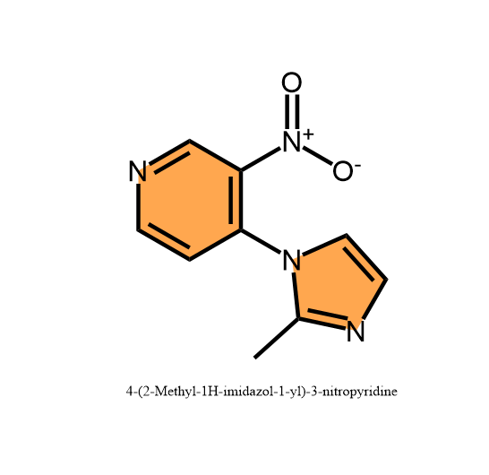 4-(2-甲基-1H-咪唑-1-基)-3-硝基吡啶