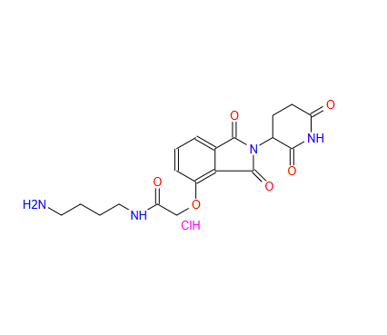 Thalidomide-O-amido-C4-NH2 hydrochloride