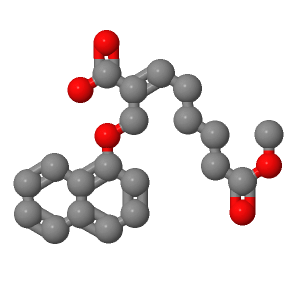 (E) -8-甲氧基-2-((萘-1-丙氧基)甲基)-8-氧基-2-烯酸；936221-69-1