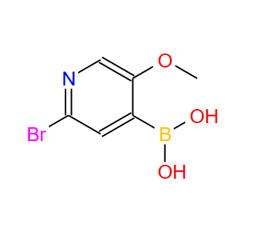 1072952-48-7；2-溴-5-甲氧基吡啶-4-硼酸；2-BROMO-5-METHOXYPYRIDINE-4-BORONIC ACID