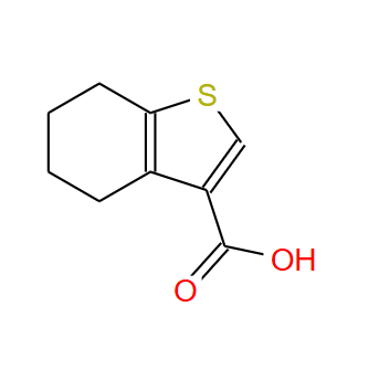 19156-54-8；4,5,6,7-四氢-1-苯并噻吩-3-羧酸；4,5,6,7-TETRAHYDRO-BENZO[B]THIOPHENE-3-CARBOXYLIC ACID