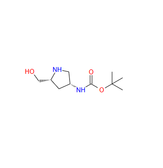 N-[(3R,5R)-5-(羟甲基)-3-吡咯烷基]氨基甲酸叔丁酯