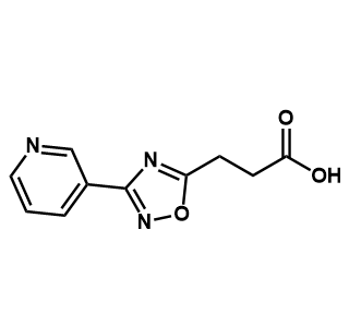 3-(3-(吡啶-3-基)-1,2,4-恶二唑-5-基)丙酸