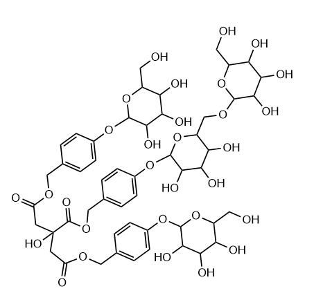陕西天多利 巴利森苷F  Parishin F  