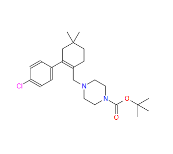 4-((2-(4-氯苯基)-4,4-二甲基-1-环己烯)甲基)哌嗪-1-羧酸叔丁酯