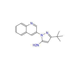 3-(tert-butyl)-1-(quinolin-3-yl)-1H-pyrazol-5-aMine