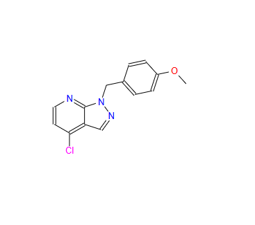 4-氯-1-(4-甲氧基苄基)-1H-吡唑并[3,4-B]吡啶