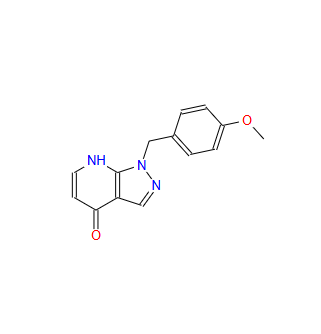 1,7-二氢-1-[(4-甲氧基苯基)甲基]-4H-吡唑并[3,4-B]吡啶-4-酮