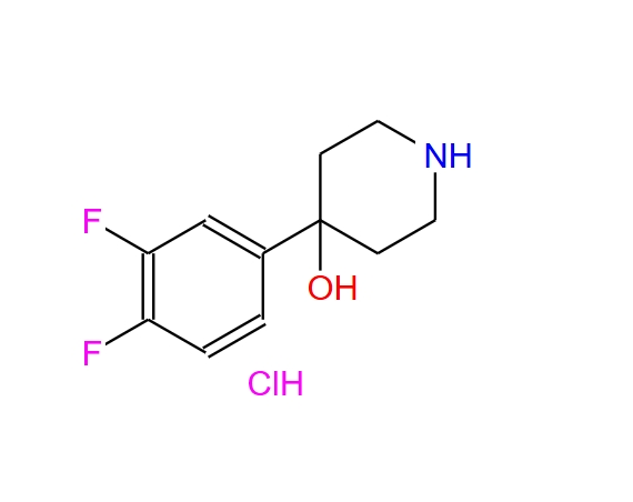 4-(3,4-difluorophenyl)piperidin-4-ol hydrochloride