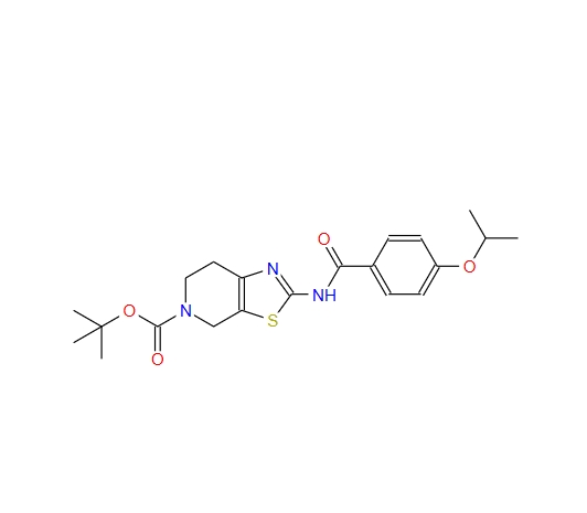 tert-butyl 2-(4-isopropoxybenzamido)-6,7-dihydrothiazolo[5,4-c]pyridine-5(4H)-carboxylate