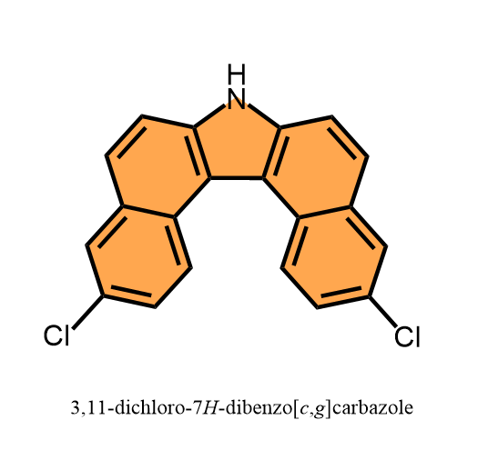 3,11-二氯-7H-二苯并[c,g]咔唑