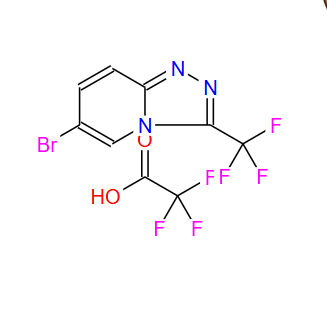 6-bromo-3-(trifluoromethyl)-[1,2,4]triazolo[4,3-a]pyridine 2,2,2-trifluoroacetate