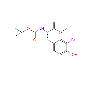 methyl (S)-3-(3-bromo-4-hydroxyphenyl)-2-((tert-butoxycarbonyl)amino)propanoate