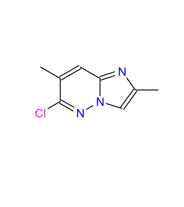 6-chloro-2,7-dimethylimidazo[1,2-b]pyridazine