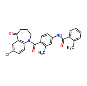 7-氯-1-[2-甲基-4-[(2-甲基苯甲酰)氨基]苯甲酰基]-5-氧代-2,3,4,5-四氢-1H-1-苯并氮杂卓