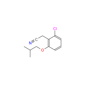 2-(2-chloro-6-isobutoxyphenyl)acetonitrile