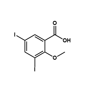 3,5-二碘-2-甲氧基苯甲酸