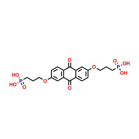 (蒽醌-2,6-二基)双(氧基)]双(丙-3,1-二基)]双(膦酸)