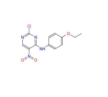 4-Pyrimidinamine, 2-chloro-N-(4-ethoxyphenyl)-5-nitro-