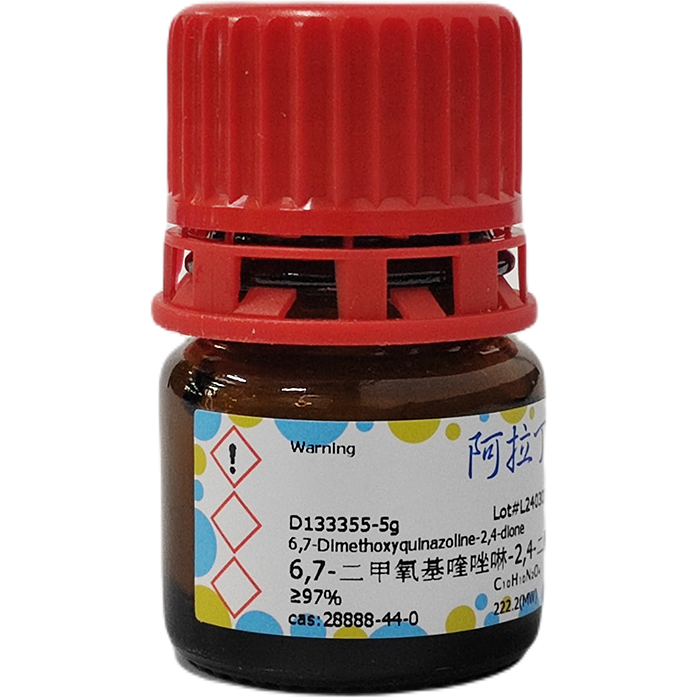 aladdin 阿拉丁 D133355 6,7-二甲氧基喹唑啉-2,4-二酮 28888-44-0 ≥97%