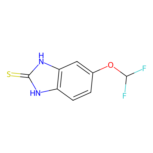 aladdin 阿拉丁 D139499 5-(二氟甲氧基)-2-巯基-1H-苯并咪唑 97963-62-7 ≥98%(HPLC)