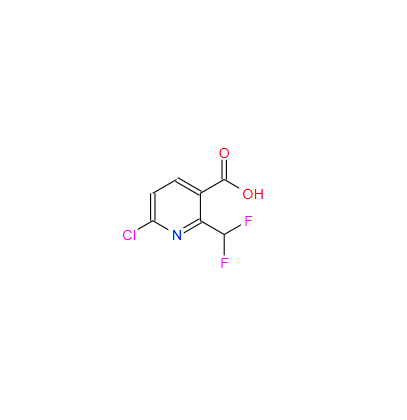 6-chloro-2-(difluoromethyl)nicotinic acid