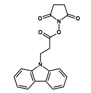 1-{[3-(9H-咔唑-9-基)丙酰基]氧基}吡咯烷-2,5-二酮