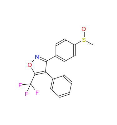 3-(4-(methylsulfinyl)phenyl)-4-phenyl-5-(trifluoromethyl)isoxazole