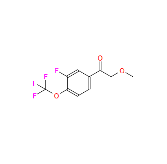 1-(3-fluoro-4-(trifluoromethoxy)phenyl)-2-methoxyethan-1-one