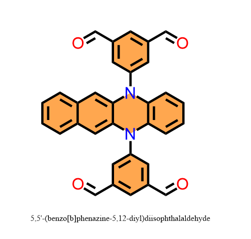 5,5'-(benzo[b]phenazine-5,12-diyl)diisophthalaldehyde