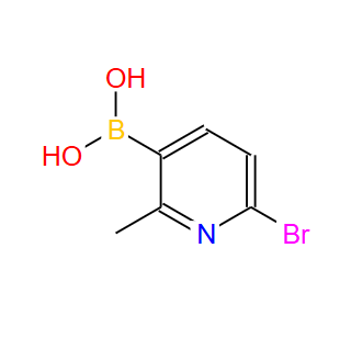 1072944-22-9；6-溴-2-甲基吡啶-3-硼酸；6-BROMO-2-METHYLPYRIDINE-3-BORONIC ACID