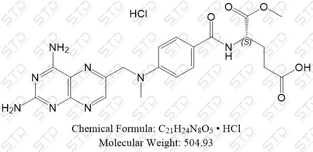甲氨蝶呤是一种抗叶酸类抗肿瘤药