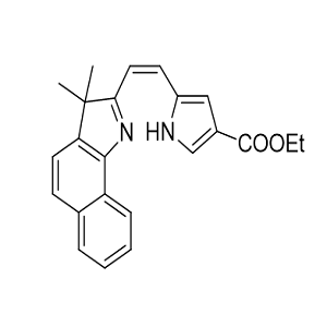 2383003-28-7，乙基-5-(2-(3,3-二甲基-3H-苯并[g]吲哚-2-基)乙烯基)-1H-吡咯-3-羧酸酯?