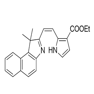 2383003-29-8，(Z)-乙基 5-(2-(1,1-二甲基-1H-苯并[e]吲哚-2-基)乙烯基)-1H-吡咯-3-羧酸酯