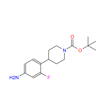 tert-butyl 4-(4-amino-2-fluorophenyl)piperidine-1-carboxylate