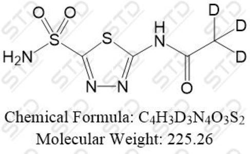 乙酰唑胺-d3