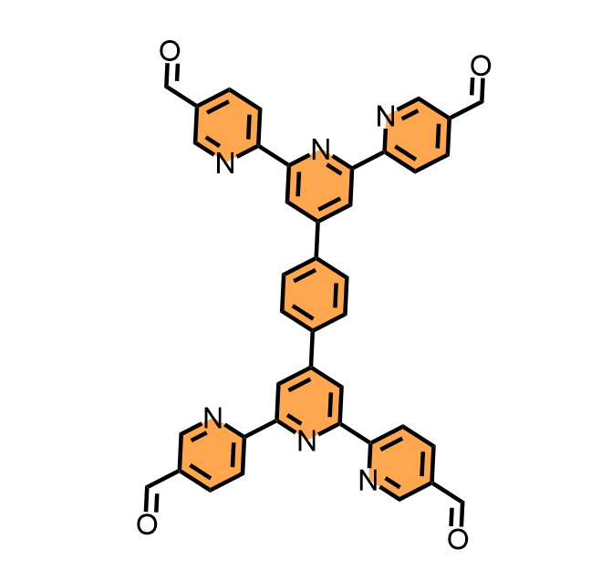 4',4''''-(1,4-亚苯基)双(([2,2':6',2''-三联吡啶]-5,5''-二甲醛)
